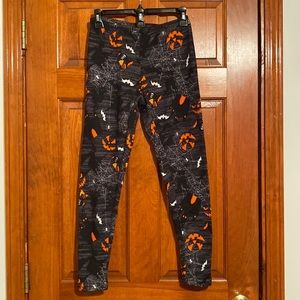 French Laundry Fleece Halloween Leggings